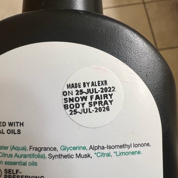 Lush Snow Fairy Body Spray 6.7 oz - Picture 5 of 5